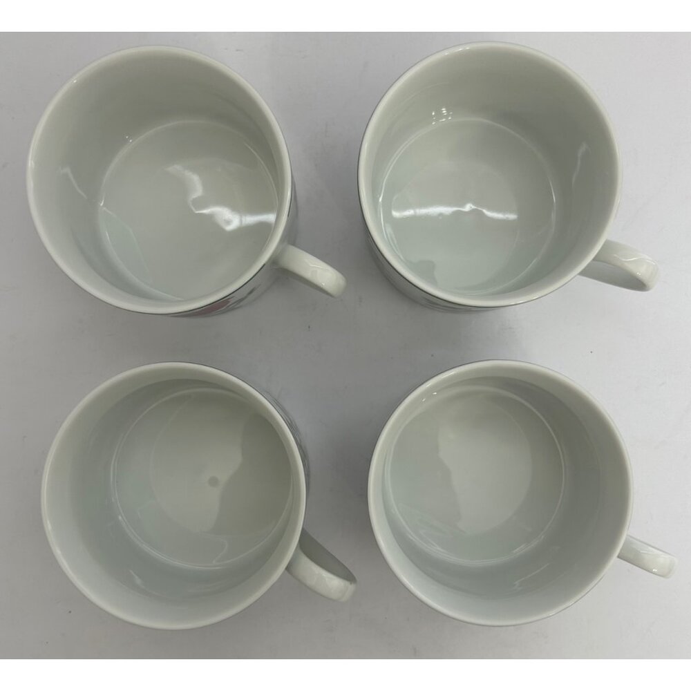 4 Songbirds Coffee Tea Cups Porcelain Cardinal Bluebird Goldfinch Chickadee VTG - Picture 5 of 12